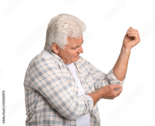 Senior man suffering from P...