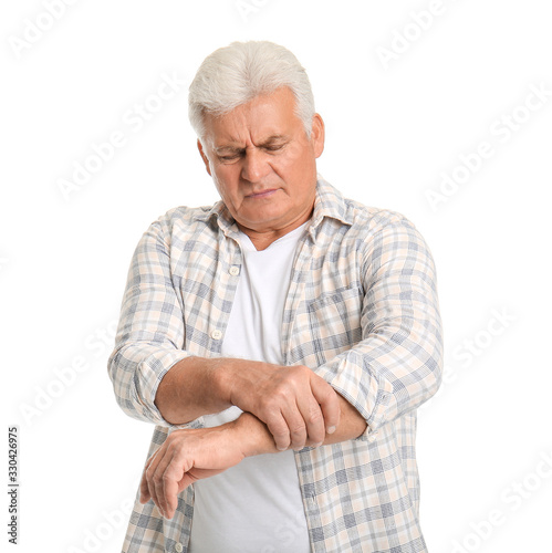 Senior man suffering from P...