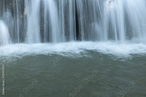 Close up of waterfall background