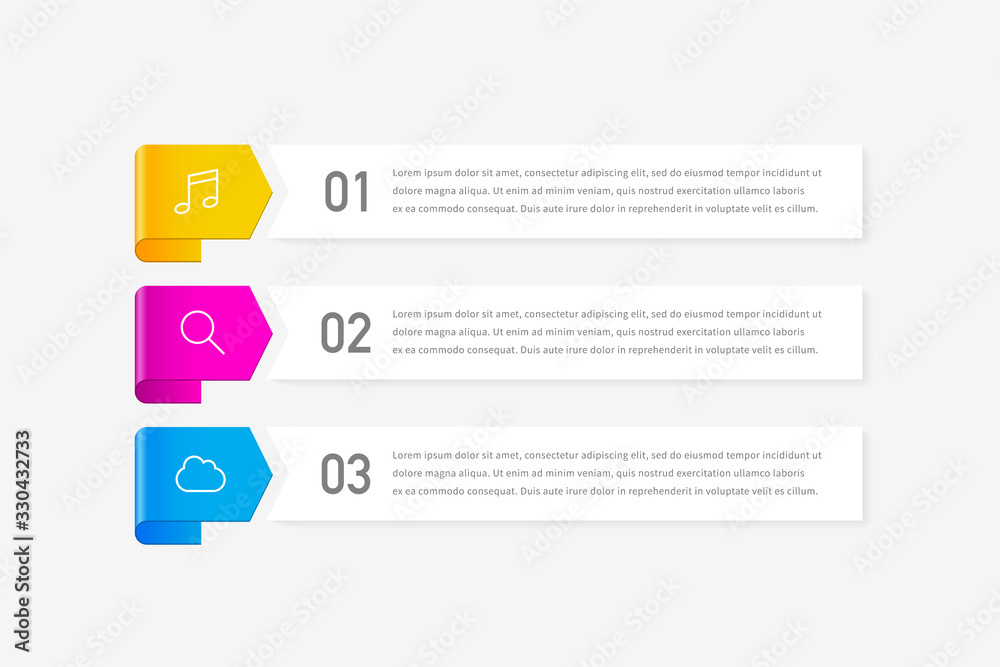 Infographic concept design and icons with 3 options, steps or processes. Can be used for workflow layout, annual report, flow charts, diagram, presentations, web sites, banners, printed materials. Infographic concept design and icons with 3 options, steps or processes. Can be used for workflow layout, annual report, flow charts, diagram, presentations, web sites, banners, printed materials.