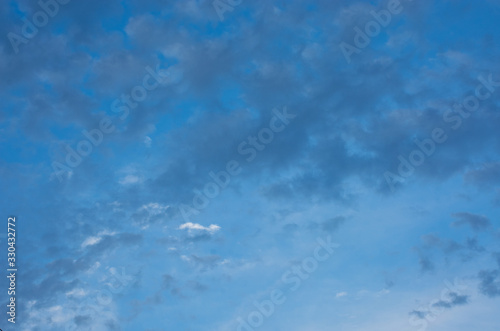 blue sky with clouds © adolfo