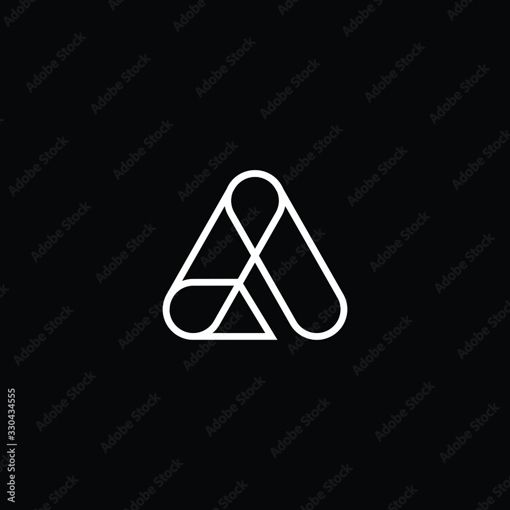 Minimal elegant monogram art logo. Outstanding professional trendy awesome artistic AA LA AL initial based Alphabet icon logo. Premium Business logo White color on black background Minimal elegant monogram art logo. Outstanding professional trendy awesome artistic AA LA AL initial based Alphabet icon logo. Premium Business logo White color on black background
