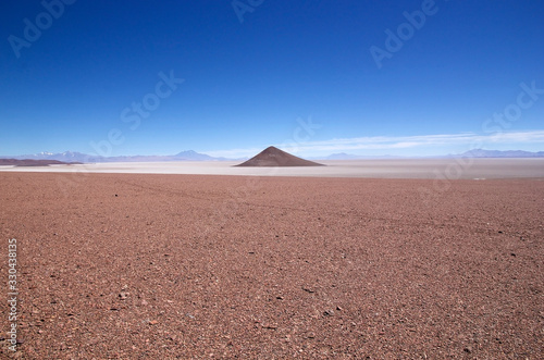 Cono de Arita in Salar of Arizaro at the Puna de Atacama, Argentina photo