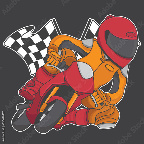 design mini motorbike racing competition