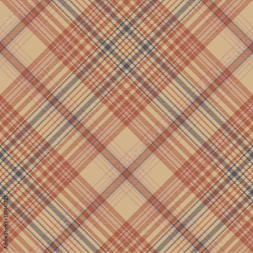 Retro check plaid seamless pattern