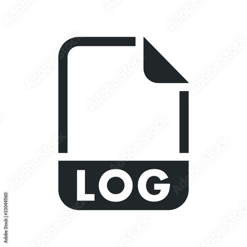 LOG File format icon