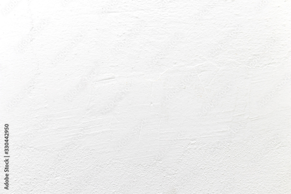 Fototapeta premium Blank concrete white rough wall for background. Beautiful white wall surface background pattern.