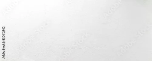 Panel kuchenny z motywem Panorama blank concrete white rough wall for background. Beautiful white wall surface background pattern.