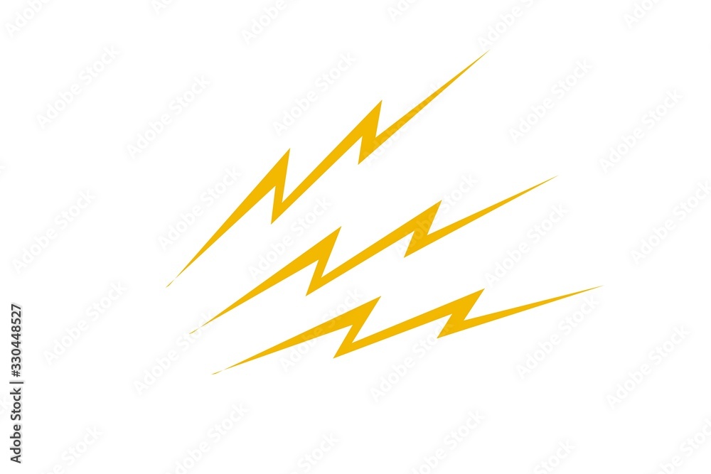 illustration of lightning illustration of lightning