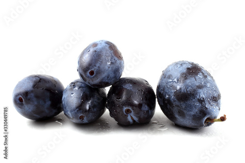 Blue plums