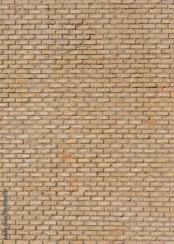 Brown brick wall ,seamless texture