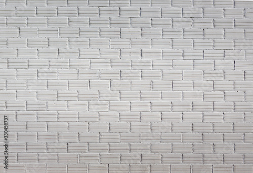 White brick wall seamless texture