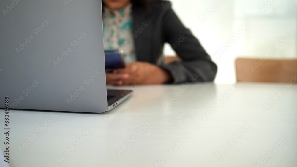 Piggy bank and calculator and laptop., coins stacks and bar chart. growing graph. saving money for investment concept. Piggy bank and calculator and laptop., coins stacks and bar chart. growing graph. saving money for investment concept.