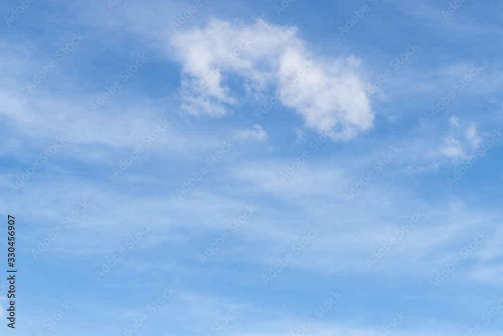 Thin clouds over the blue sky. Thin clouds over the blue sky.