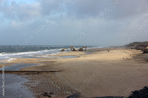 Construction Works on Sylt Island