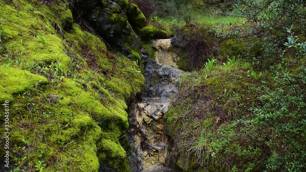 Beautiful water stream in the mountains Beautiful water stream in the mountains