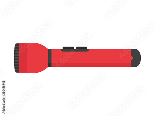 懐中電灯のイラスト