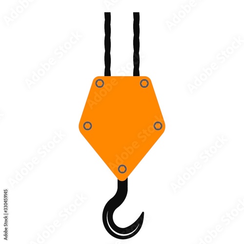 Crane hook logo