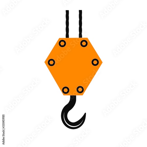 Crane hook logo
