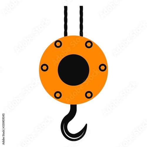Crane hook logo