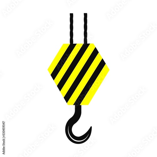 Crane hook logo
