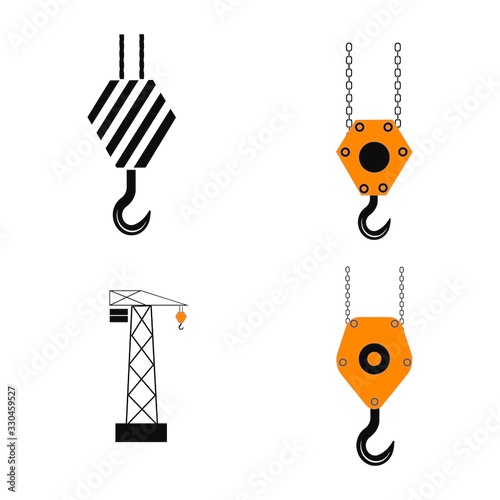Crane hook logo