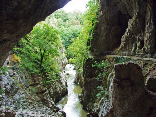 The Skocjan Caves Park (UNESCO World Heritage) or Park Škocjanske jame - Divača (Divaca), Slovenia photo