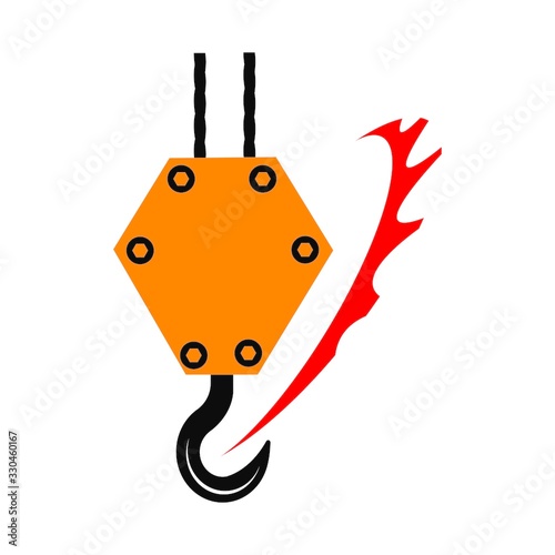 Crane hook logo