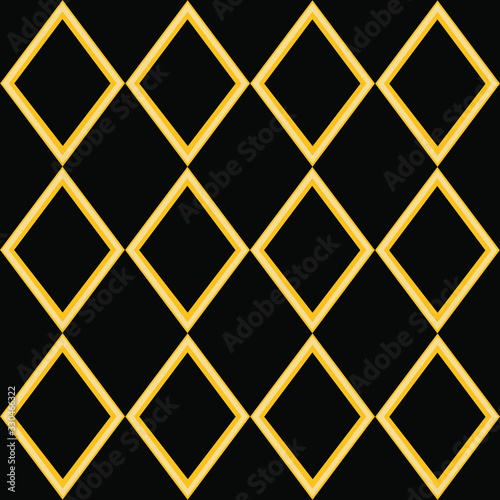 Golden grid pattern. Seamless texture for bacground, wrapping and designs.
