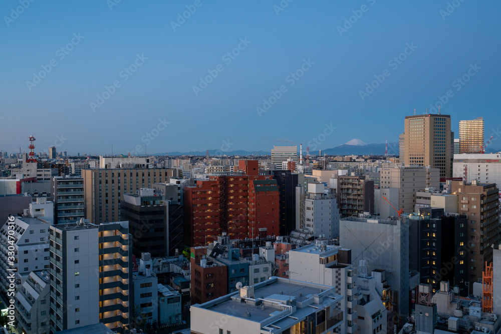 川崎駅周辺の都市風景