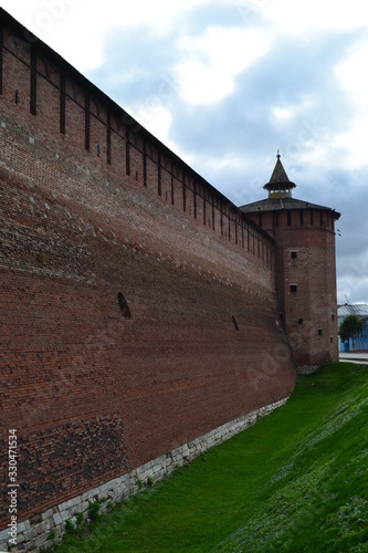 Photography Walls and towers of the Kolomna Kremlin. Moscow oblast. Russia.