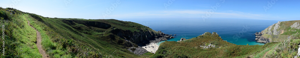 Zennor panoramic, Cornwall