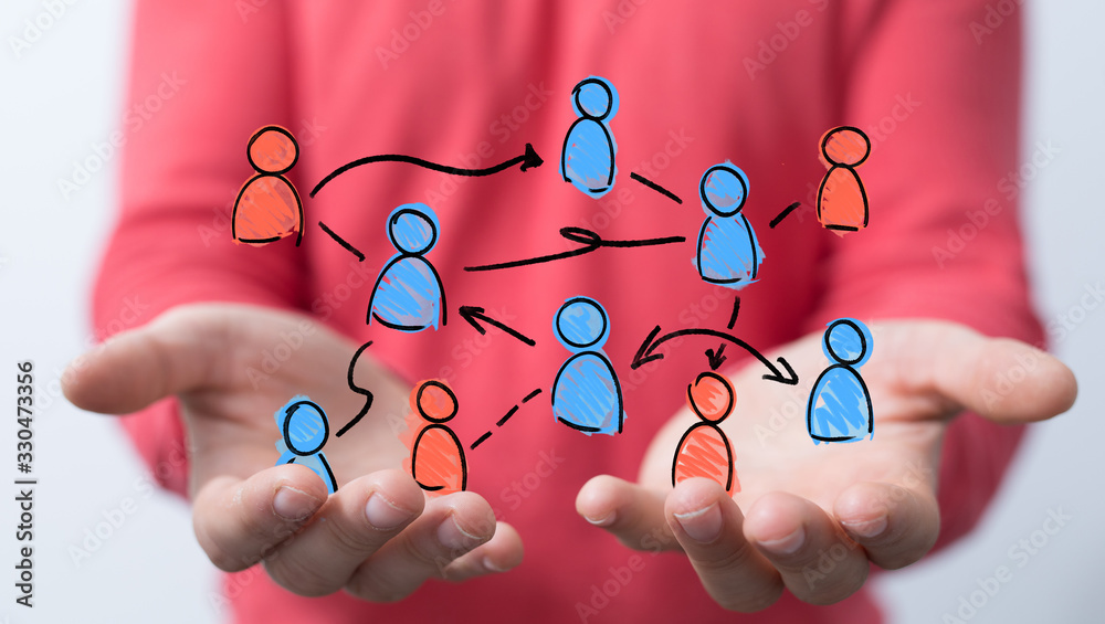 team work connection digital concept . team work connection digital concept .