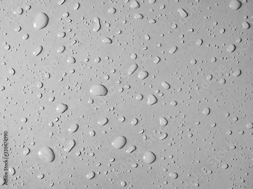 Wallpaper Mural Water drops on glass background Torontodigital.ca