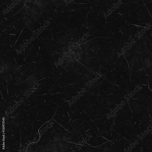 Seamless texture of black and white lines, scratches, dots