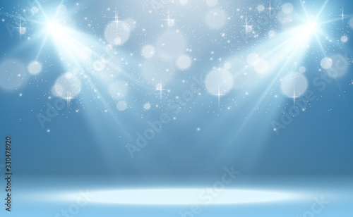 Beautiful sparks shine with special light. Vector sparkles on a transparent background. Christmas abstract pattern. A beautiful illustration for the postcard. The background for the image. Luminaries.