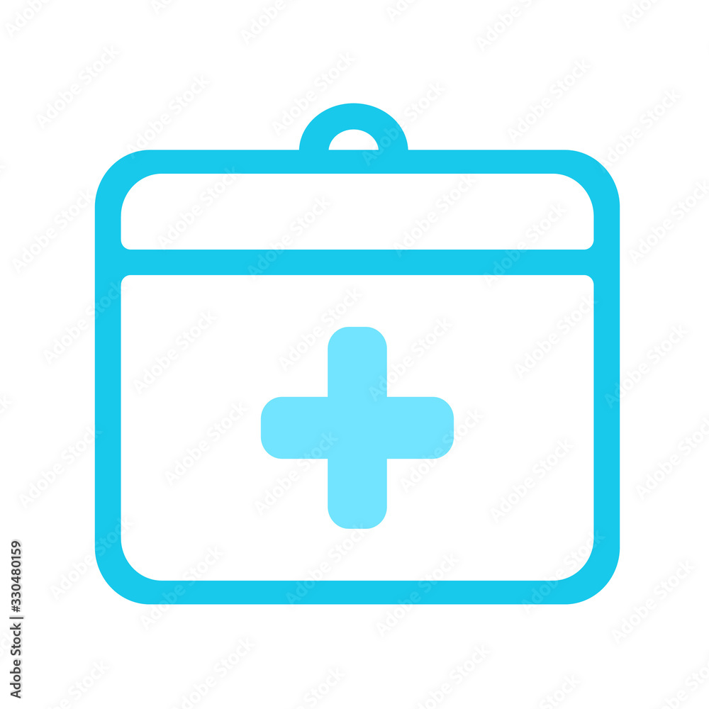 Web line icon. Medical case. Web line icon. Medical case.
