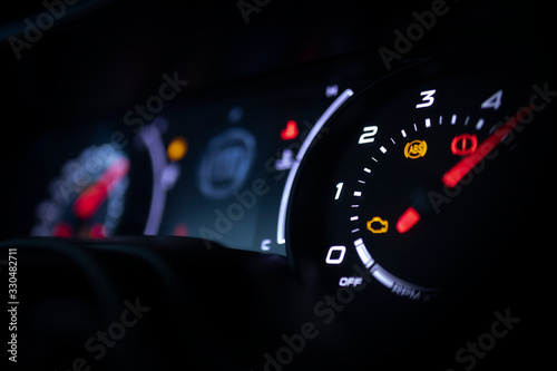 Modern Car Dashboard photo