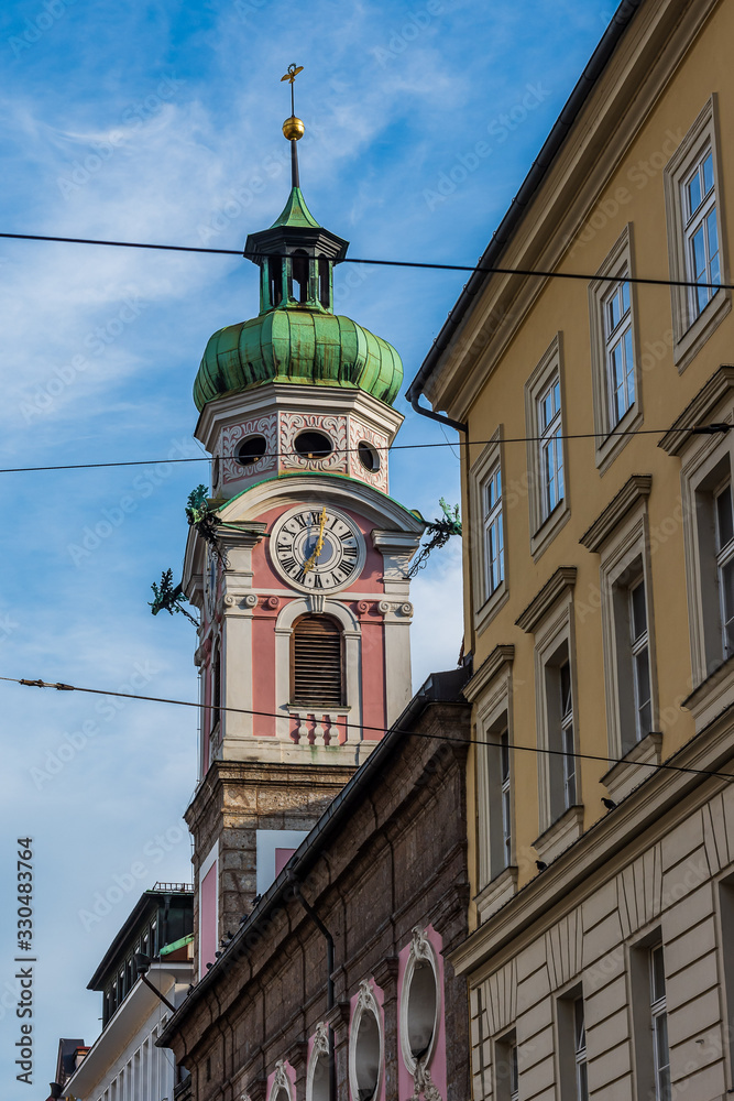 Clock Tower in Innsbruck