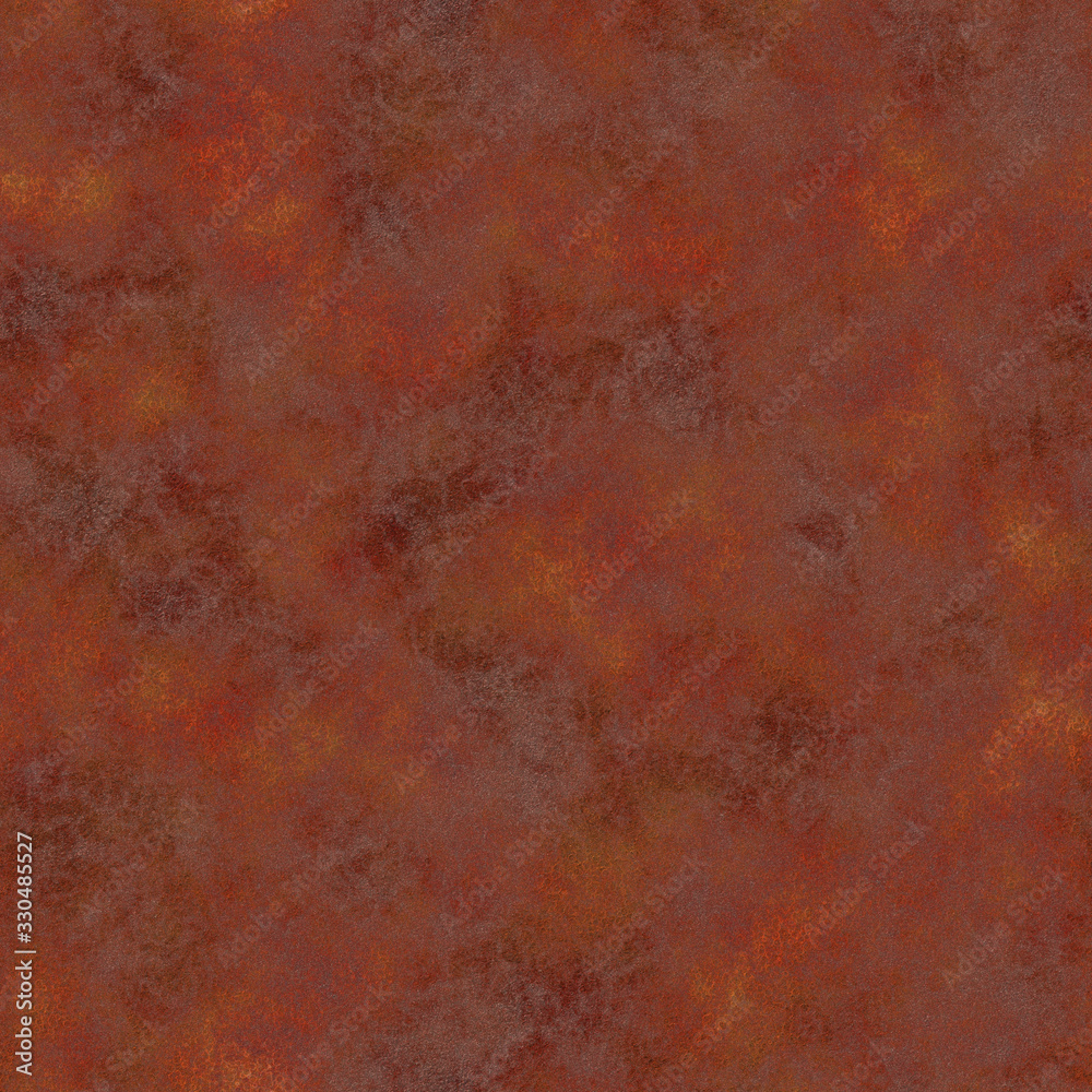 Rusty red brown seamless pattern.