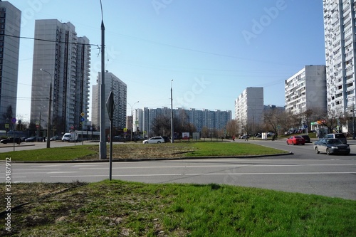 Canvas Print view of the moscow