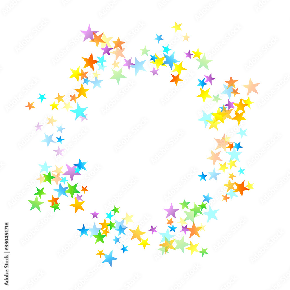 Rainbow Festive Confetti. Carnival Star Falling. Rainbow Festive Confetti. Carnival Star Falling.