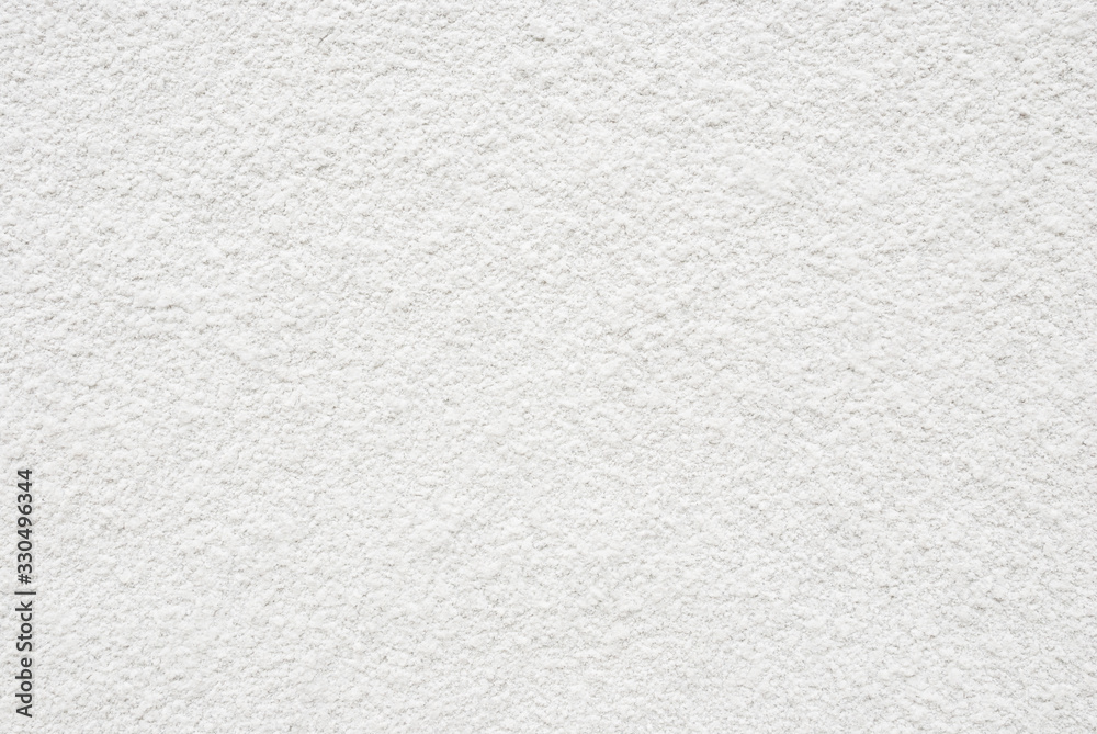 background and texture of white sand spray on decorative wall