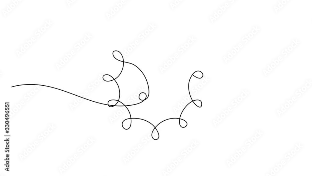 Self drawing animation of COVID-19 continuous line symbol. Concept Coronavirus, virus silhouette, corona virus inscription one single line on a white background, line drawing. Self drawing animation of COVID-19 continuous line symbol. Concept Coronavirus, virus silhouette, corona virus inscription one single line on a white background, line drawing.