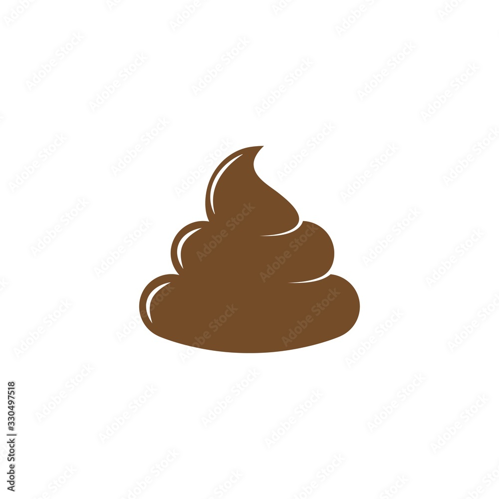feces vector illustration design