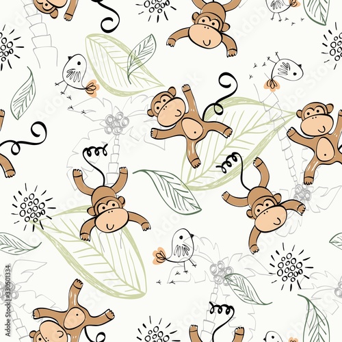 Vector seamless pattern