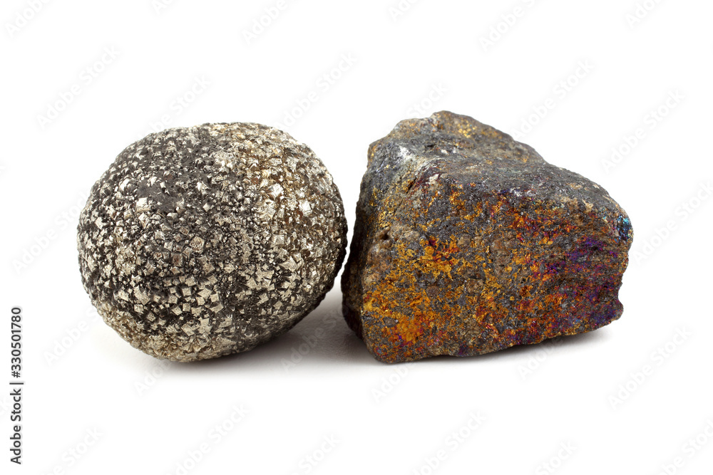 Pyrite and chalcopyrite Pyrite and chalcopyrite