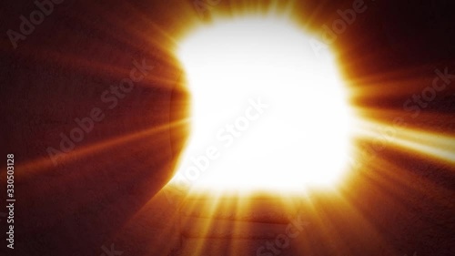 Jesus is risen Crown of thorns Calvary hill Christ was crucified Easter Golgotha Stone of Anointing Jesus Grave