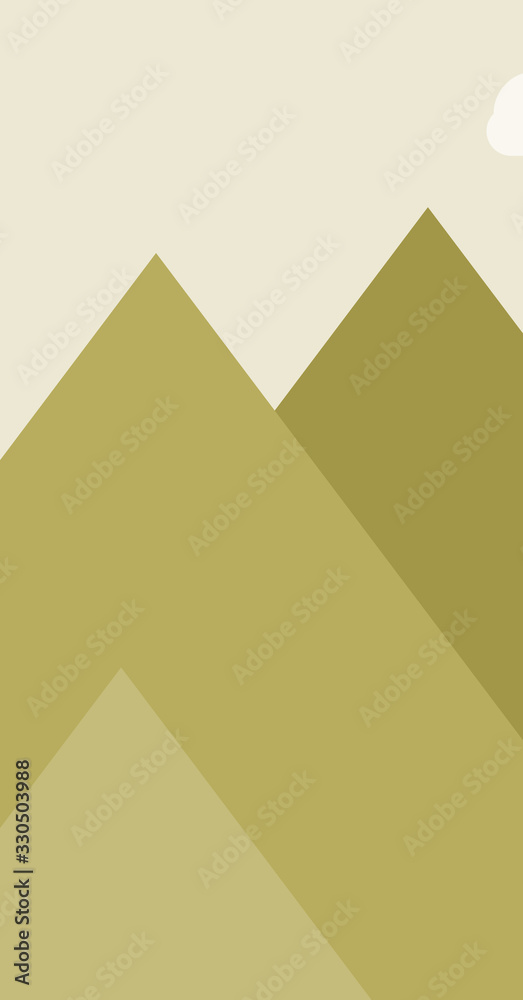 Mountains Panorame Abstract Random Placed Generative Art background illustration Mountains Panorame Abstract Random Placed Generative Art background illustration