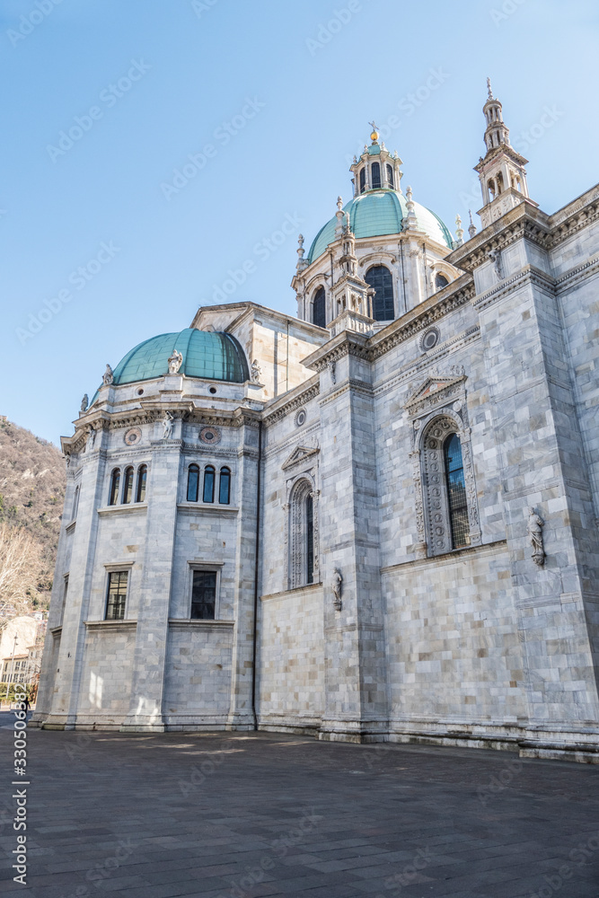 Gothic Catholic Cathedral in Como